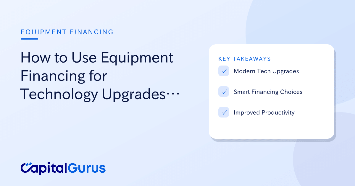 Small business owner upgrading technology with equipment financing